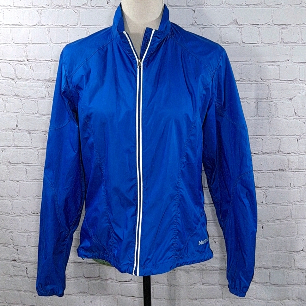 Marmot Blue Long Sleeve Windbreaker